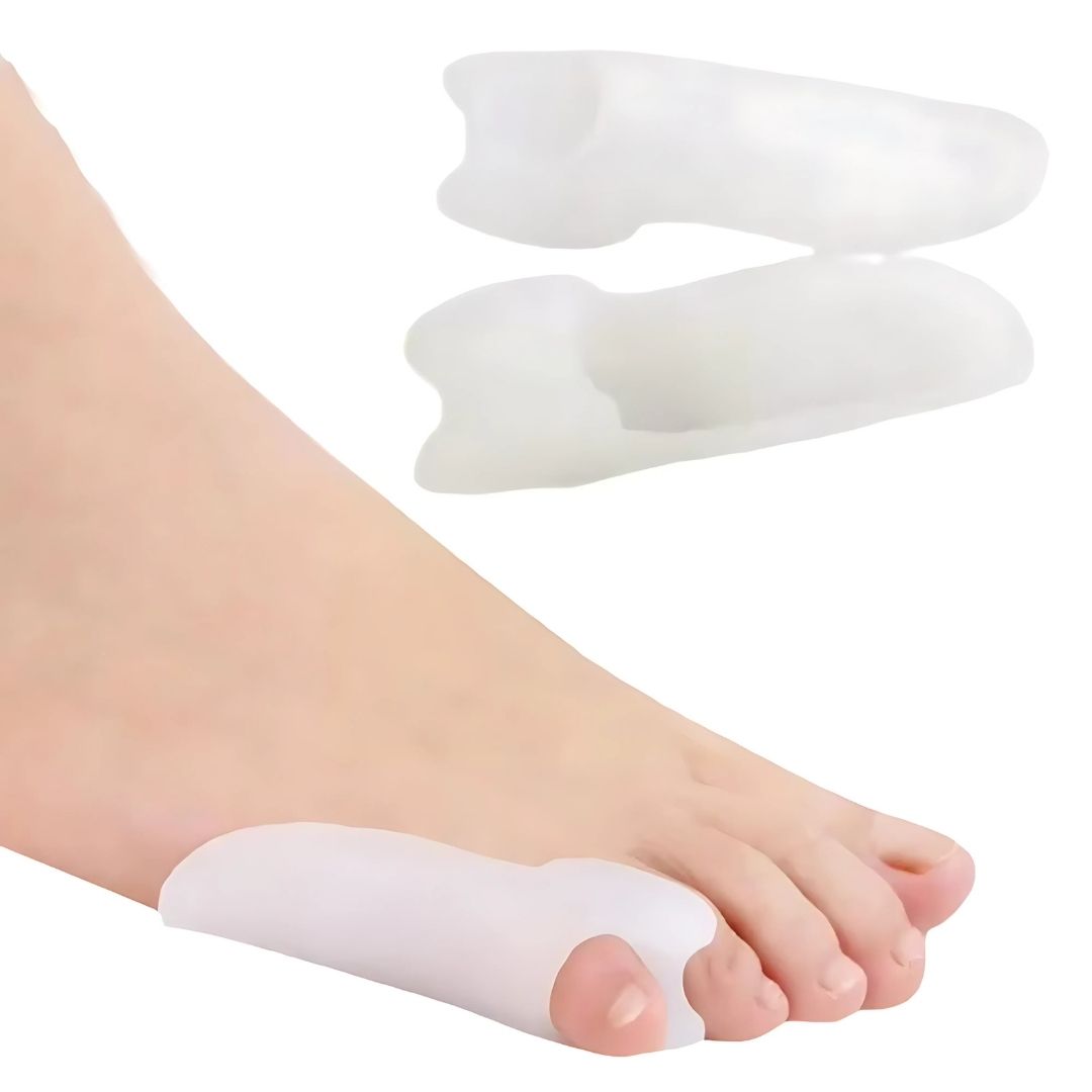 BunionGuard Exclusivo Quintus Varus | Separador de dedos para el dedo pequeño - Gel de protección contra juanetes - Corrección de deformidades - Alivio del dolor