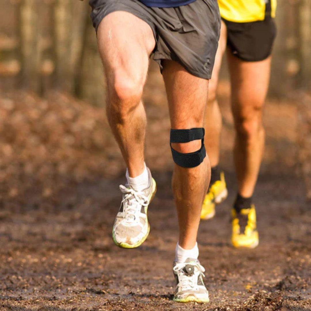 FlexiKnee Exclusivo Faja Multifuncional para la Rodilla | Compresión Ajustable para Alivio del Dolor y Prevención de Molestias Articulares