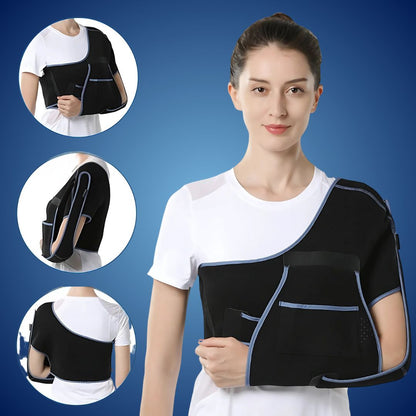 OrthoSecure Exclusivo | Faja para Hombro – Soporte Ajustable – Recuperación Postoperatoria – Alivio del Dolor – Estabilización en Lesiones
