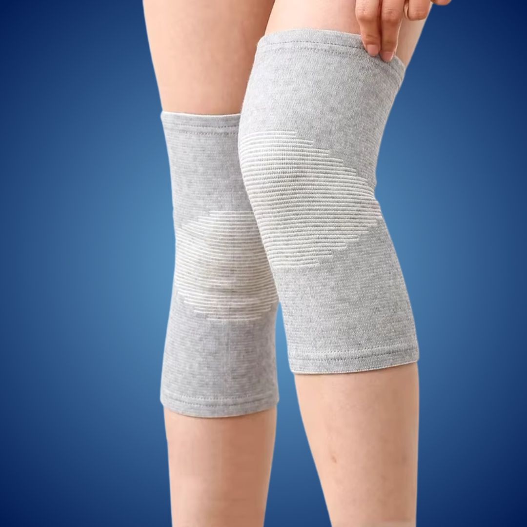 BambuFlexx Exclusivo | Férula para la Rodilla de Bambú – Compresión y Alivio del Dolor en Artritis, Lesiones, Deporte y Vida Diaria