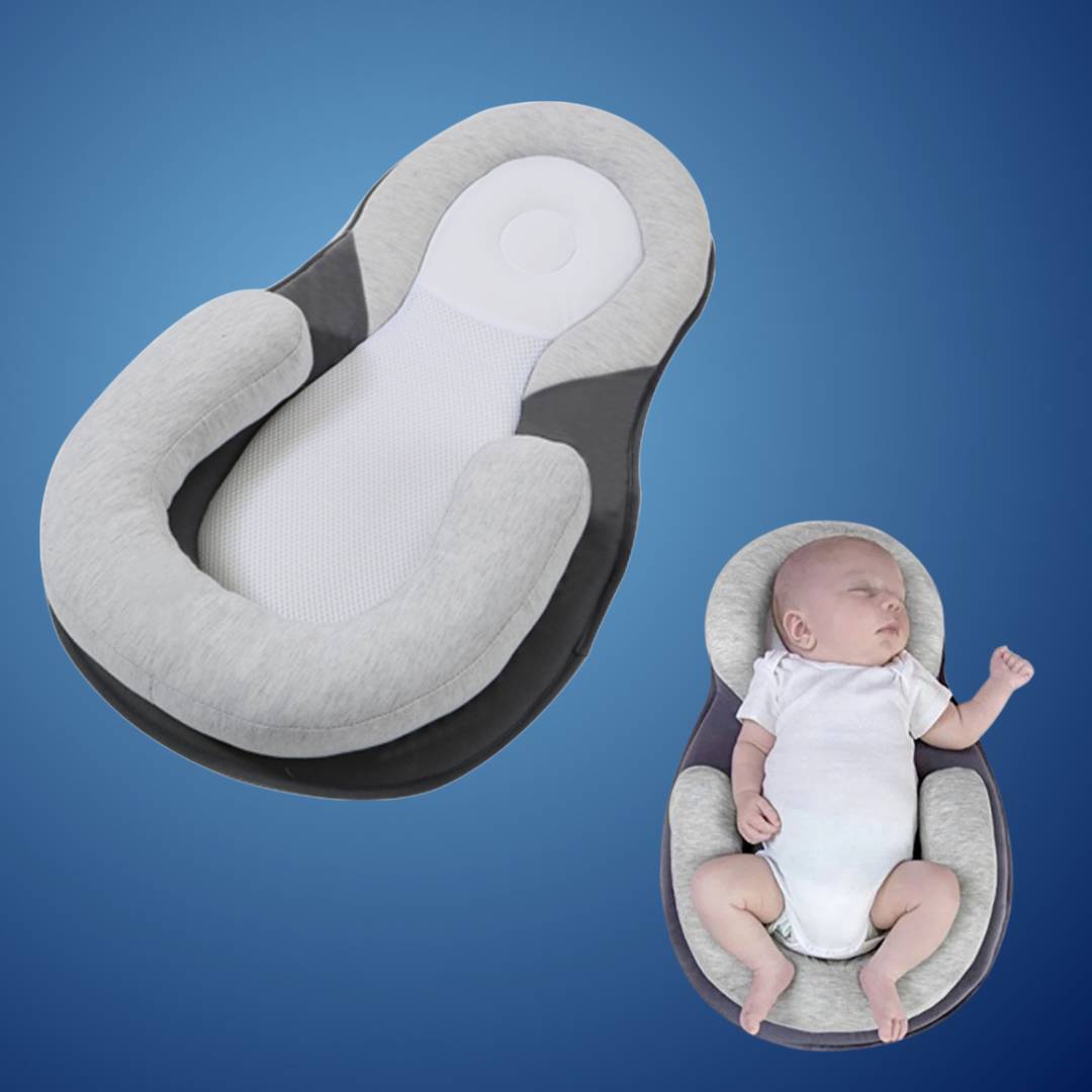 NeoNest | Cuna ajustable para bebés – Contra la cabeza plana – Fomenta un sueño saludable – Alivia el reflujo y cólicos en recién nacidos