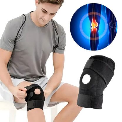 ProFlex Exclusiva Rodillera con Compresión Ajustable | Para Alivio del Dolor – Soporte en Lesiones – Artritis y Estabilidad en el Deporte