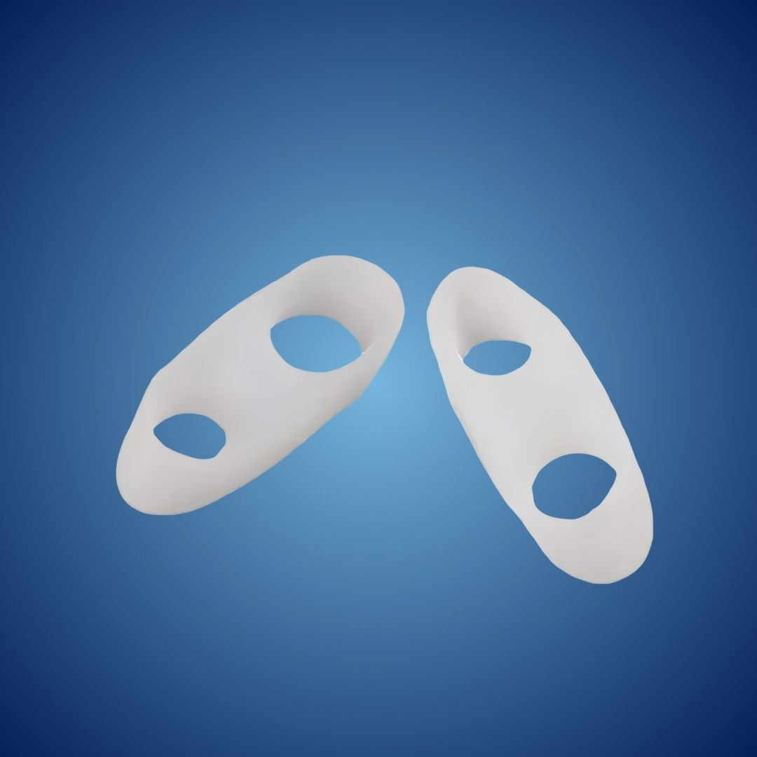 ToeGuard Exclusivo Separadores de Dedos Ortopédicos | Corrector de Bunionette para el Dedo Pequeño, Hallux Valgus, Dedos en Garra y Alineación de Dedos