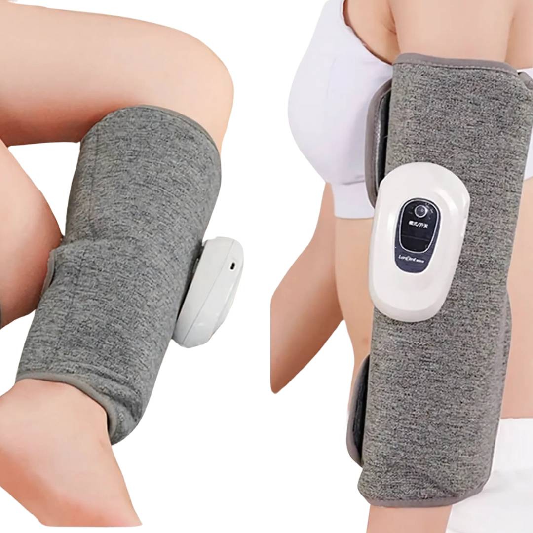 LegRevive Exclusivo | Dispositivo de Masaje 3-en-1 - Alivio del Dolor y Piernas Revitalizadas - Compresión de Aire Caliente - Amasamiento Profundo para Circulación y Recuperación