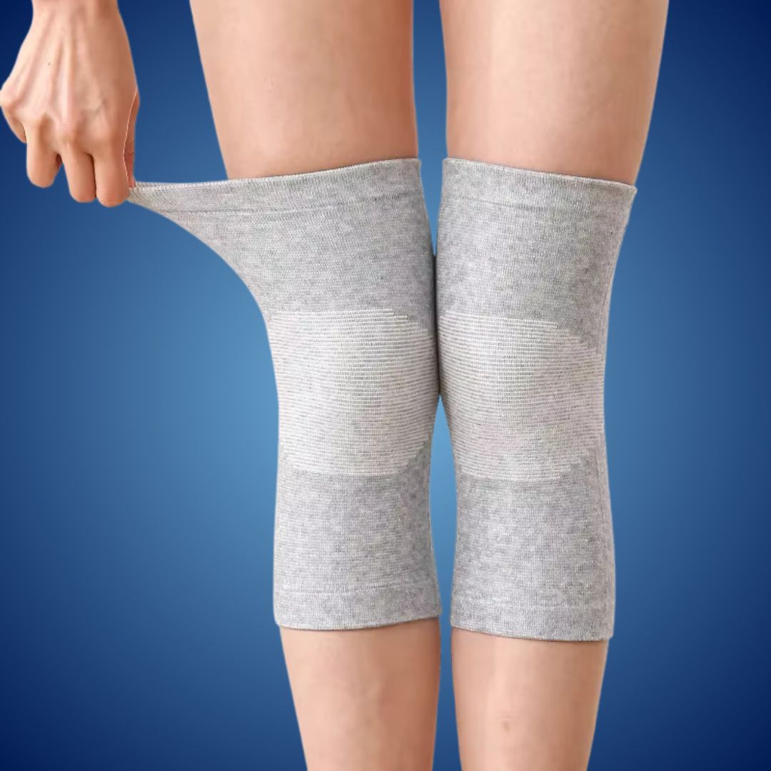 BambuFlexx Exclusivo | Férula para la Rodilla de Bambú – Compresión y Alivio del Dolor en Artritis, Lesiones, Deporte y Vida Diaria