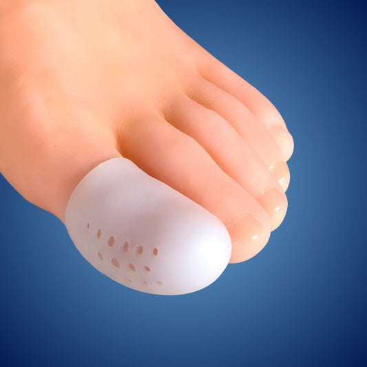 ToeGuard Exclusivo Comfort SiliconSoft Protección | Silicona ventilada para almohadillas y ampollas - Alivio del dolor - Cuidado cómodo de los pies
