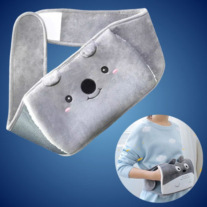 ThermoGürtel Exclusivo | Cinturón de bolsa de agua - Almohadilla térmica manos libres - Dolores de espalda - Calambres menstruales - Relajación muscular - Portátil, Ajustable