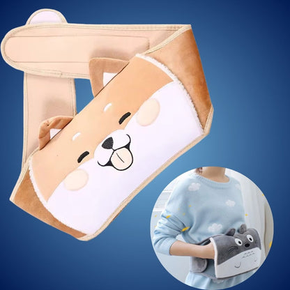 ThermoGürtel Exclusivo | Cinturón de bolsa de agua - Almohadilla térmica manos libres - Dolores de espalda - Calambres menstruales - Relajación muscular - Portátil, Ajustable