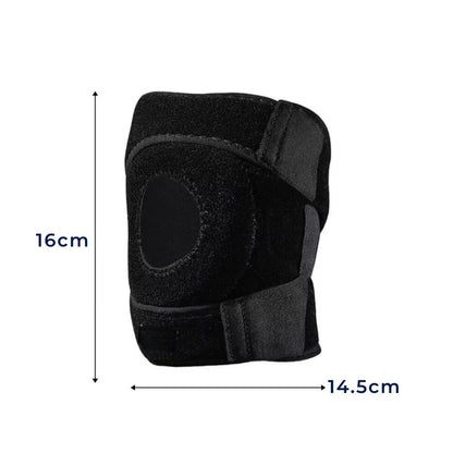 FlexiKnee Exclusivo Rodillera Ajustable | Soporte Personalizable con Amortiguación – Prevención de Lesiones y Comodidad Durante Actividades