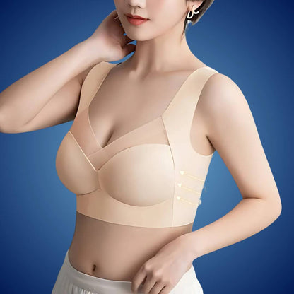 LuxeHalt Exclusivo Sujetador Sin Tirantes – Ultrafino, Elástico, Efecto Push-Up, Soporte Invisible Para Escote, Espalda Descubierta y Apto Para el Uso Diario