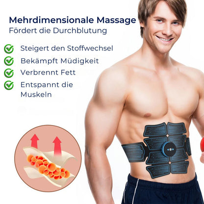 CorePulse Exclusivo Estimulador Muscular Eléctrico | Cinturón para Tonificación Muscular – Pérdida de Grasa y Recuperación Después del Entrenamiento