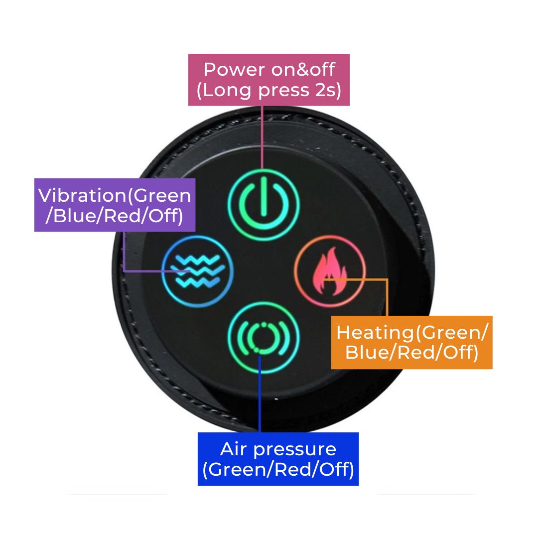 ReliefFlex Exclusivo | Dispositivo eléctrico de masaje para pies – Vendaje ajustable para aliviar el dolor y relajar los músculos en el tobillo