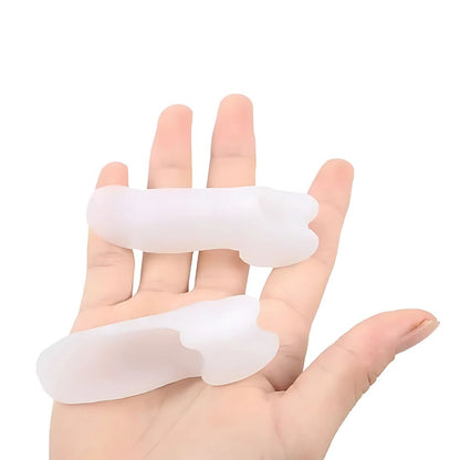BunionGuard Exclusivo Quintus Varus | Separador de dedos para el dedo pequeño - Gel de protección contra juanetes - Corrección de deformidades - Alivio del dolor