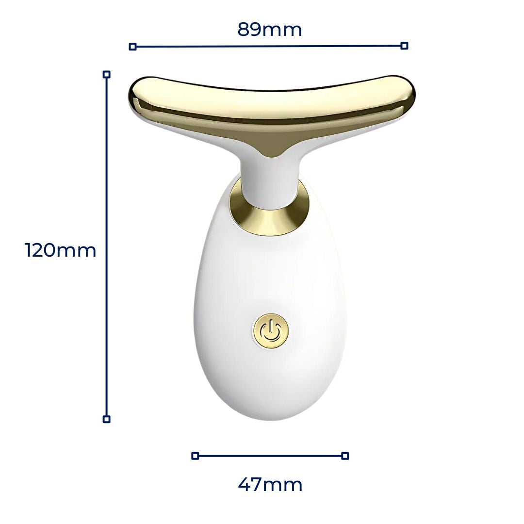 LumiLift Exclusivo | EMS Modelador Facial – Microcorriente para Tensar la Piel – Dispositivo Antienvejecimiento – Reducción de Papada y Alisado de Arrugas