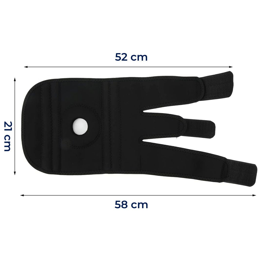 ProFlex Exclusiva Rodillera con Compresión Ajustable | Para Alivio del Dolor – Soporte en Lesiones – Artritis y Estabilidad en el Deporte