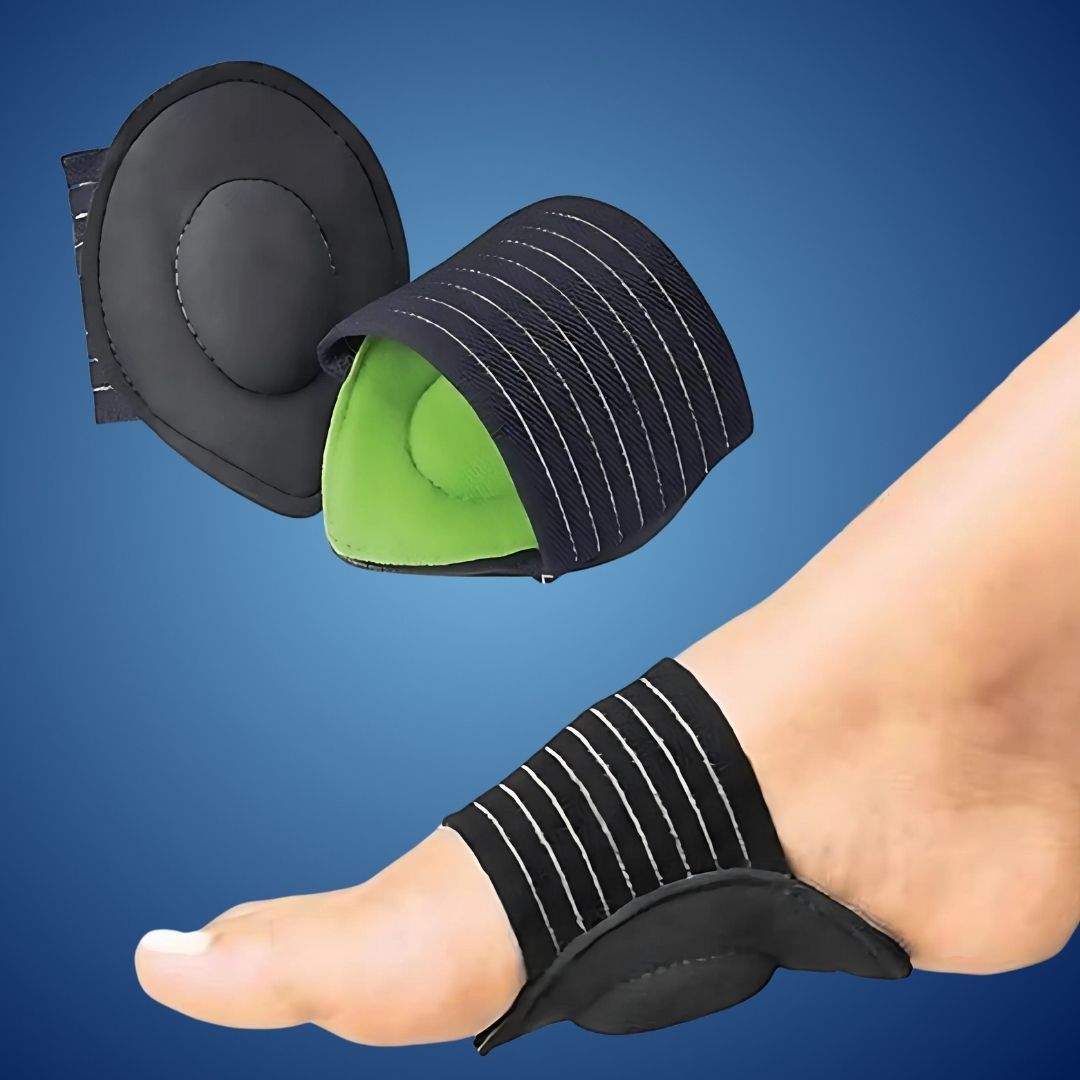 Soporte de arco FußFlex Exclusiv para aliviar el dolor en el talón | Apoya y aumenta la comodidad al caminar, correr y estar de pie