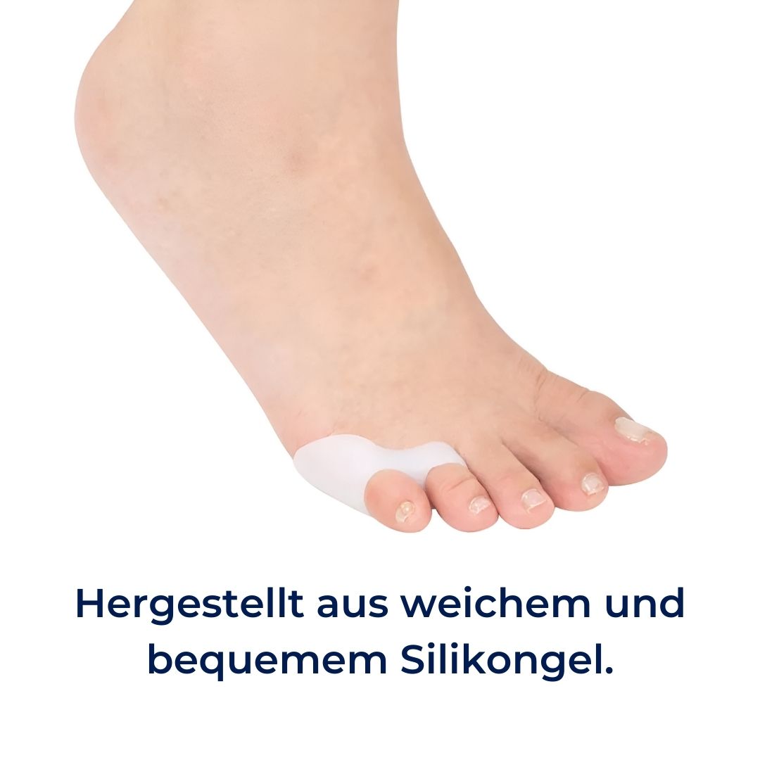 ToeGuard Exclusivo Separadores de Dedos Ortopédicos | Corrector de Bunionette para el Dedo Pequeño, Hallux Valgus, Dedos en Garra y Alineación de Dedos