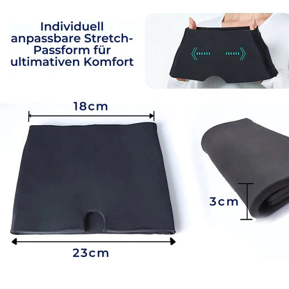 MigraSoothe Capucha Exclusiva – Alivio Instantáneo para Dolores de Cabeza y Migrañas | Comodidad Refrescante – Terapia de Presión – Protección contra la Luz