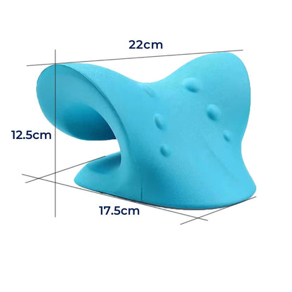 NeckAlign Exklusiv Almohada Cervical Quiropráctica | Estirador de Cuello para Alivio del Dolor, Mejora de la Postura y Mejor Sueño