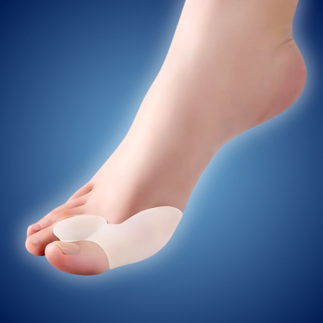 BunionGuard Exclusivo para Hallux Valgus | Protección de Silicona con Separador de Dedos – Alivio del Dolor y Ajuste Correctivo