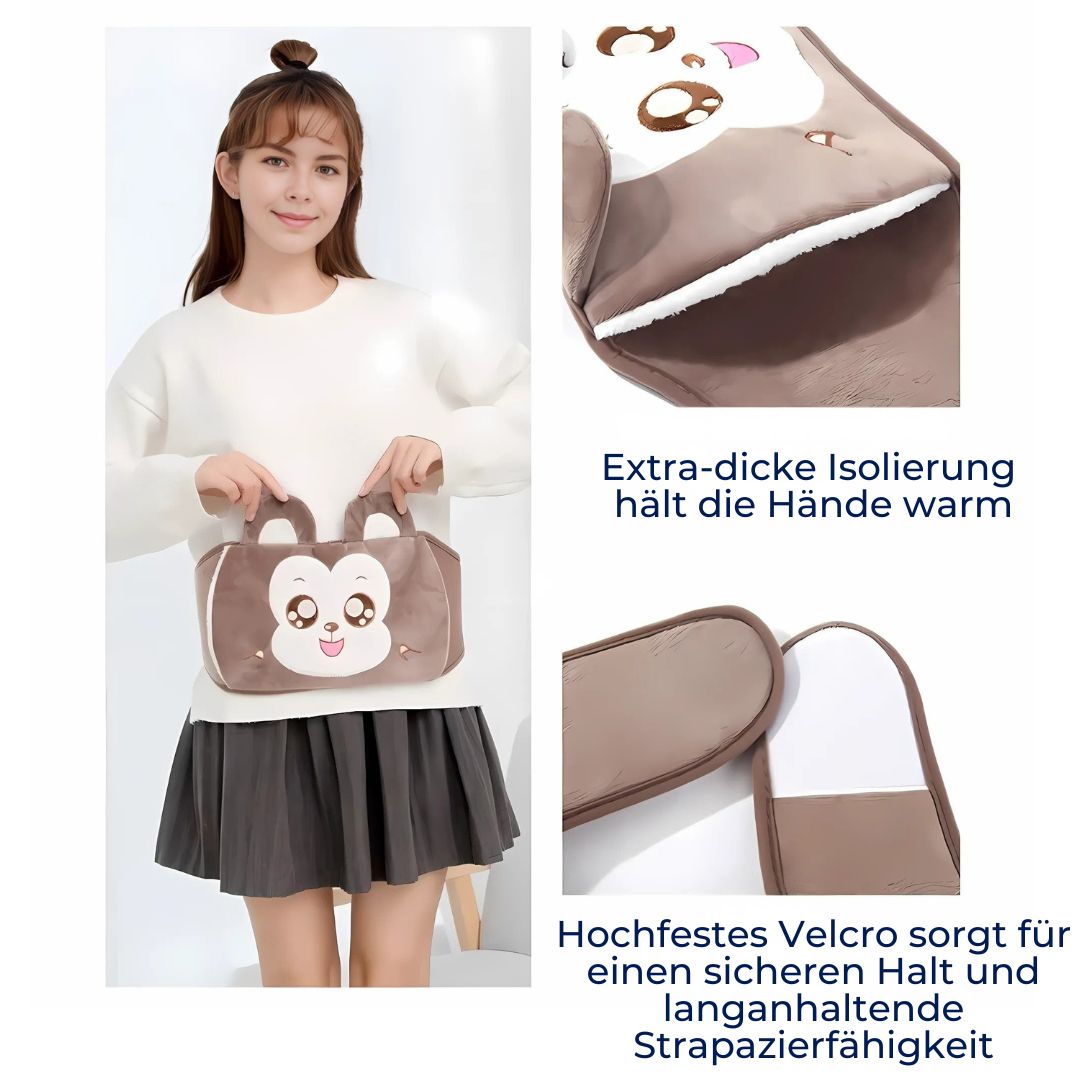 ThermoGürtel Exclusivo | Cinturón de bolsa de agua - Almohadilla térmica manos libres - Dolores de espalda - Calambres menstruales - Relajación muscular - Portátil, Ajustable