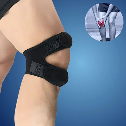 FlexiKnee Exclusivo Faja Multifuncional para la Rodilla | Compresión Ajustable para Alivio del Dolor y Prevención de Molestias Articulares