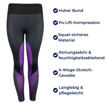 FormFit Exclusivo | Leggings de Fitness Push-up - Cintura Alta - Compresión Po-Lift - A Prueba de Sentadillas - Transpirables para Deporte, Yoga, Vida Diaria