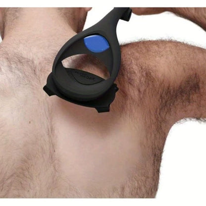 KlingenMax Exklusiv Afeitadora de Espalda para Hombres – Eliminación de Vello en la Espalda – Mango Largo – 2 Cuchillas – Sin Dolor – Ergonómica – Cuidado