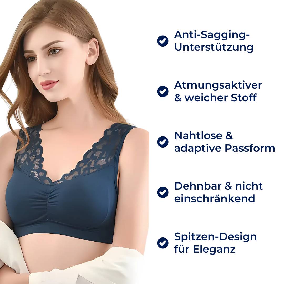 LiftEase Exclusivo | Sujetador Cómodo - Contra Pechos Caídos - Sin Aros - Diseño Soporte - Suave - Transpirable - Ropa Interior Erótica