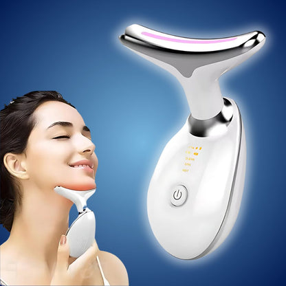 LumiLift Exclusivo | EMS Modelador Facial – Microcorriente para Tensar la Piel – Dispositivo Antienvejecimiento – Reducción de Papada y Alisado de Arrugas