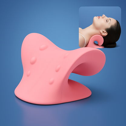 NeckAlign Exklusiv Almohada Cervical Quiropráctica | Estirador de Cuello para Alivio del Dolor, Mejora de la Postura y Mejor Sueño
