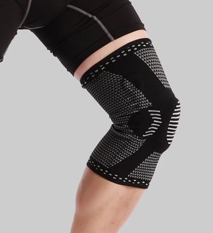 FlexiStabil Exclusivo | Faja Elástica para la Rodilla - Estabilidad - Alivio del Dolor - Compresión - Lesiones, Artritis, Deporte, Recuperación