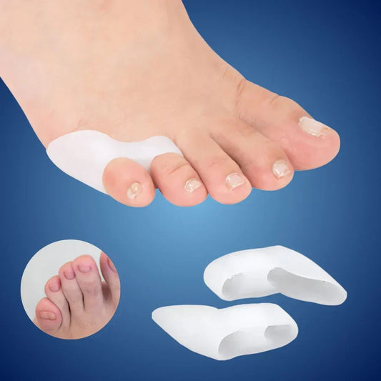 ToeGuard Exclusivo Separadores de Dedos Ortopédicos | Corrector de Bunionette para el Dedo Pequeño, Hallux Valgus, Dedos en Garra y Alineación de Dedos