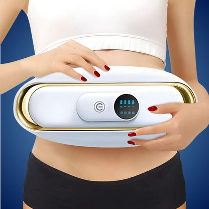 SlimKern Exclusivo Cinturón Lipo Quemador de Grasa – Cinturón de adelgazamiento con Vibración EMS y Terapia de Calor para la Pérdida de Grasa y Alivio del Dolor