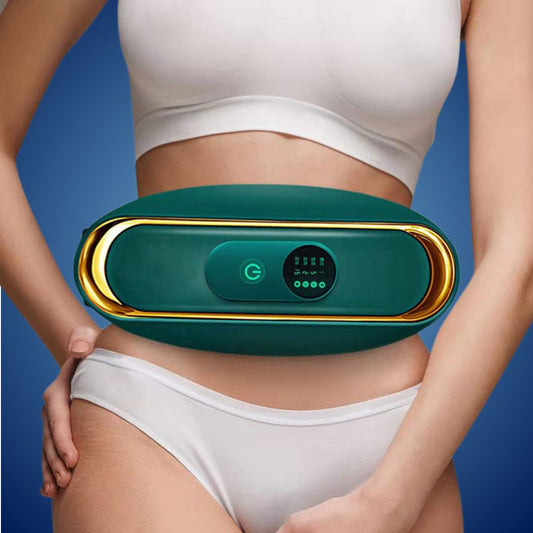SlimKern Exclusivo Cinturón Lipo Quemador de Grasa – Cinturón de adelgazamiento con Vibración EMS y Terapia de Calor para la Pérdida de Grasa y Alivio del Dolor