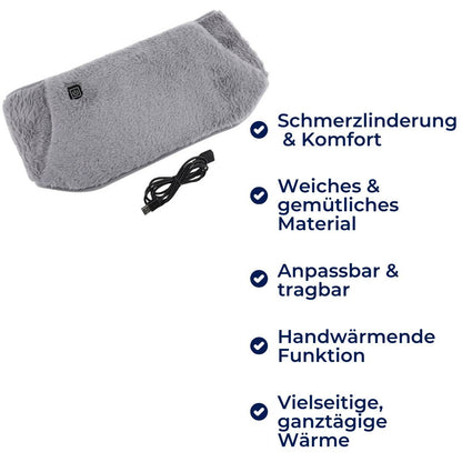 ThermaLind Exclusivo | Cinturón calefactor eléctrico – Calor ajustable – Portátil – Terapia del dolor para abdomen y lumbar – Hogar y oficina